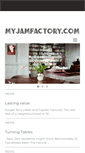 Mobile Screenshot of myjamfactory.co.uk